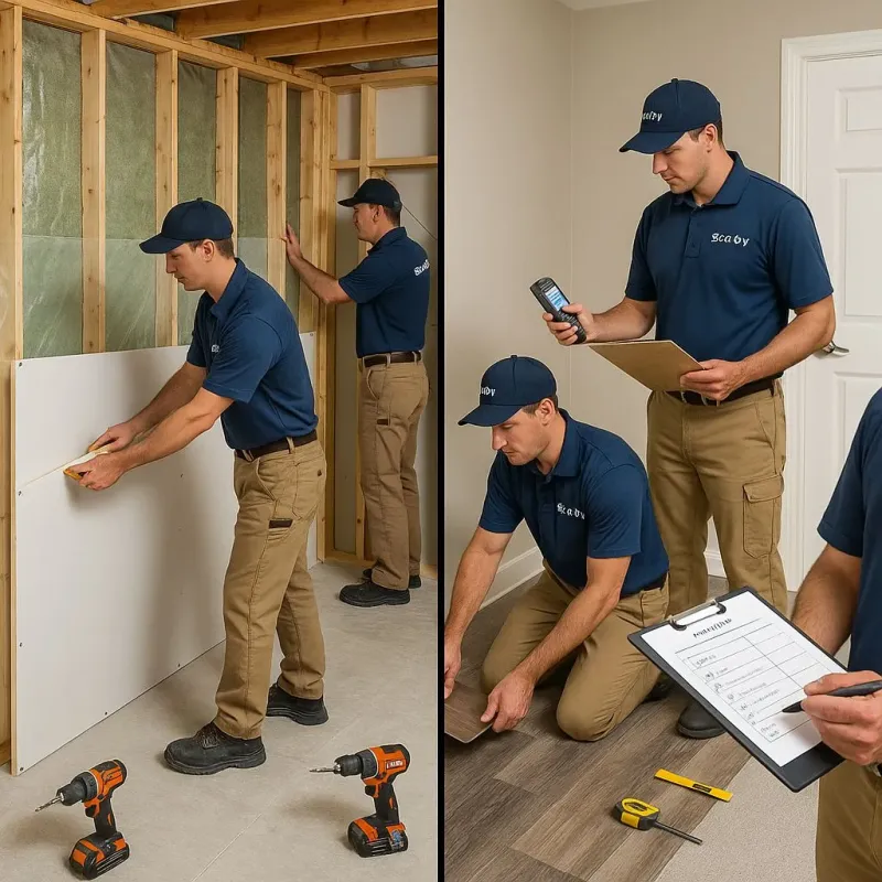 Repairs and Reconstruction process in New Kingman-Butler, AZ